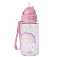 Saro 450 ml Rainbow Askılı Pipetli Matara