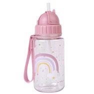 Saro 450 ml Rainbow Askılı Pipetli Matara