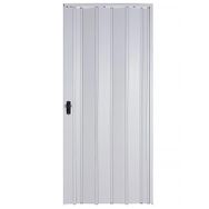 Sarpaş 132x217 Beyaz Camsız 12 mm Katlanır Pvc Akordiyon Kapı