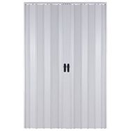 Sarpaş 147x212 Beyaz Camsız 12 mm Katlanır Pvc Akordiyon Kapı