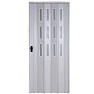 Sarpaş Akçaağaç Camlı 12 mm Katlanır Akordeon Pvc 102x231 cm Akordiyon Kapı