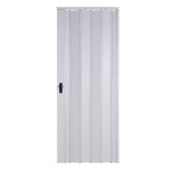 Sarpaş Beyaz Camsız 12 mm Katlanır Akordeon Pvc 102x227 cm Akordiyon Kapı