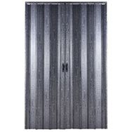Sarpaş Karaağaç Camsız Çift Açılım Katlanır Pvc 132x240 cm Akordiyon Kapı