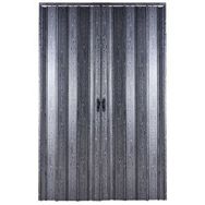 Sarpaş Karaağaç Camsız Çift Açılım Katlanır Pvc 147x190 cm Akordiyon Kapı