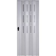 Sarpaş Katlanır Akordiyon Pvc Tek Kapı Camlı 117 x 235 cm Akçaağaç