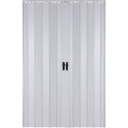 Sarpaş Katlanır Pvc Camlı Meşe Açık Kahverengi Çift 207x203 cm Akordiyon Kapı