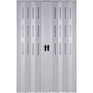 Sarpaş Katlanır Pvc Camlı Meşe Açık Kahverengi Çift 207x250 cm Akordiyon Kapı