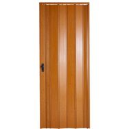 Sarpaş Meşe Camsız 12 mm Katlanır Akordeon Pvc 117x189 cm Akordiyon Kapı