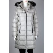 Sateen 7037 Taş Kadın Uzun Mont