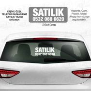 Satılık Araç Oto Sticker