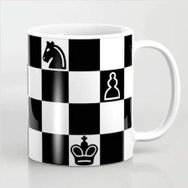 Satranç-Chess Kupa Bardak
