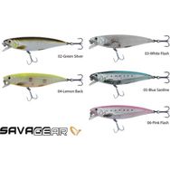 Savage Gear 3D Twitch Minnow 6.6 cm 5 gr 04 Lemon Back Suni Yem