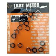 Savage Gear 7 mm 20 Adet Stainless Splitring Mix Forged SS Halka
