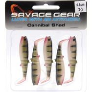 Savage Gear Cannibal 6.8 cm 3 gr 5 Adet Perch Suni Yem