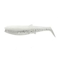 Savage Gear Cannibal Shad 10 cm 9 gr White Flash Suni Yem