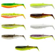 Savage Gear Cannibal Shad 12.5 cm 20 gr Flou Yellow Glow Suni Yem