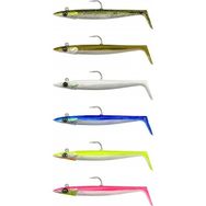 Savage Gear Sandeel V2 12 cm 22 gr Green Silver 2+1 Suni Yem