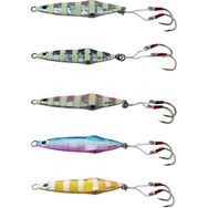 Savage Gear Squısh Jig 11.5 cm 130 gr Pınk Glow Zebra Sahte Balık