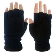 Savex 006 Polar Siyah Yarım Parmak Eldiven