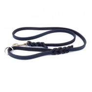 Savex Pet Doggie YOEGT11 Kahve 1.1x180 cm Yağlı Derili 4 Örgülü Eğitim Gezdirme Tasması