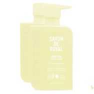 Savon De Royal Biyotin İçeren Aşırı İşlem Görmüş Saçlar İçin 2x500 ml Onarım Etkili Saç Kremi