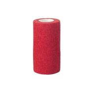 Sayberk 10 cm 4.5 mt Kırmızı Kendinden Yapışkanlı Bandaj