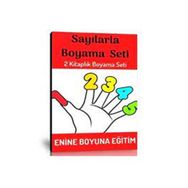 Sayılarla Boyama Kitap Seti 2 Kitap Enine Boyuna Eğitim