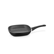 Schafer 001 Granit Gastronomie 24 cm Siyah Kare Tava