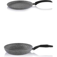 Schafer 28 cm Granit Tava ve 25 cm Krep Tavası