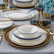 Schafer Adel Gold Self 56 Parça Yemek Takımı