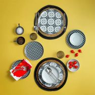 Schafer Arty 24 Parça Siyah Yemek Takımı