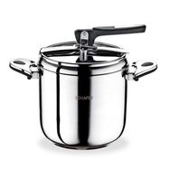 Schafer Classic 9 lt Siyah Inox Düdüklü Tencere