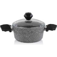 Schafer Cory 24 cm Gri Granit Derin Tencere