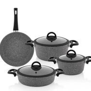 Schafer Cucina 7 Parça Gri Tencere Seti