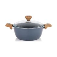 Schafer Fiesta Seramik 24 cm Siyah Derin Tencere