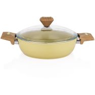 Schafer Fiesta Seramik 26 cm Basık Tencere