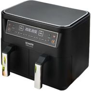 Schafer Fit Fry Dual 8 lt Dijital Siyah Sıcak Hava Fritözü