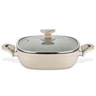 Schafer Gastronomie Granit 24 cm Krem Karnıyarık Tenceresi