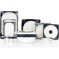 Schafer Glamor Blue Line 60 Parça Yemek Takımı