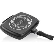 Schafer Granit Grill Pan Yuvarlak 32 cm Siyah Tava