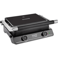 Schafer Gusto Grill 1800 W Siyah Izgara ve Tost Makinesi