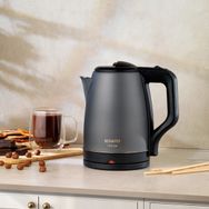 Schafer Hitze Antrasit Paslanmaz Çelik Kettle