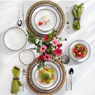 Schafer Iconic 24 Parça Siyah Yemek Takımı