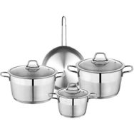 Schafer Inox 7 Parça Vals Çelik Tencere Seti