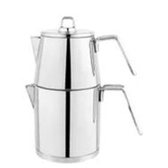 Schafer Inox Napoli Büyük Boy Çelik Çaydanlık Takımı
