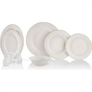 Schafer Mila 56 Parça Platin Yemek Takımı