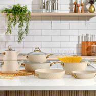 Schafer New Range Beyaz 11 Parça Yanmaz Yapışmaz Çeyiz Seti