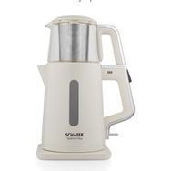 Schafer Teaform Plus Krem Cam Çay Makinesi