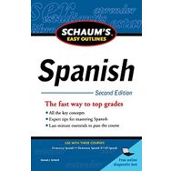 Schaum's Easy Outline of Spanish, Second Edition