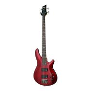 Schecter C-4 SGR Metallic Red Bas Gitar